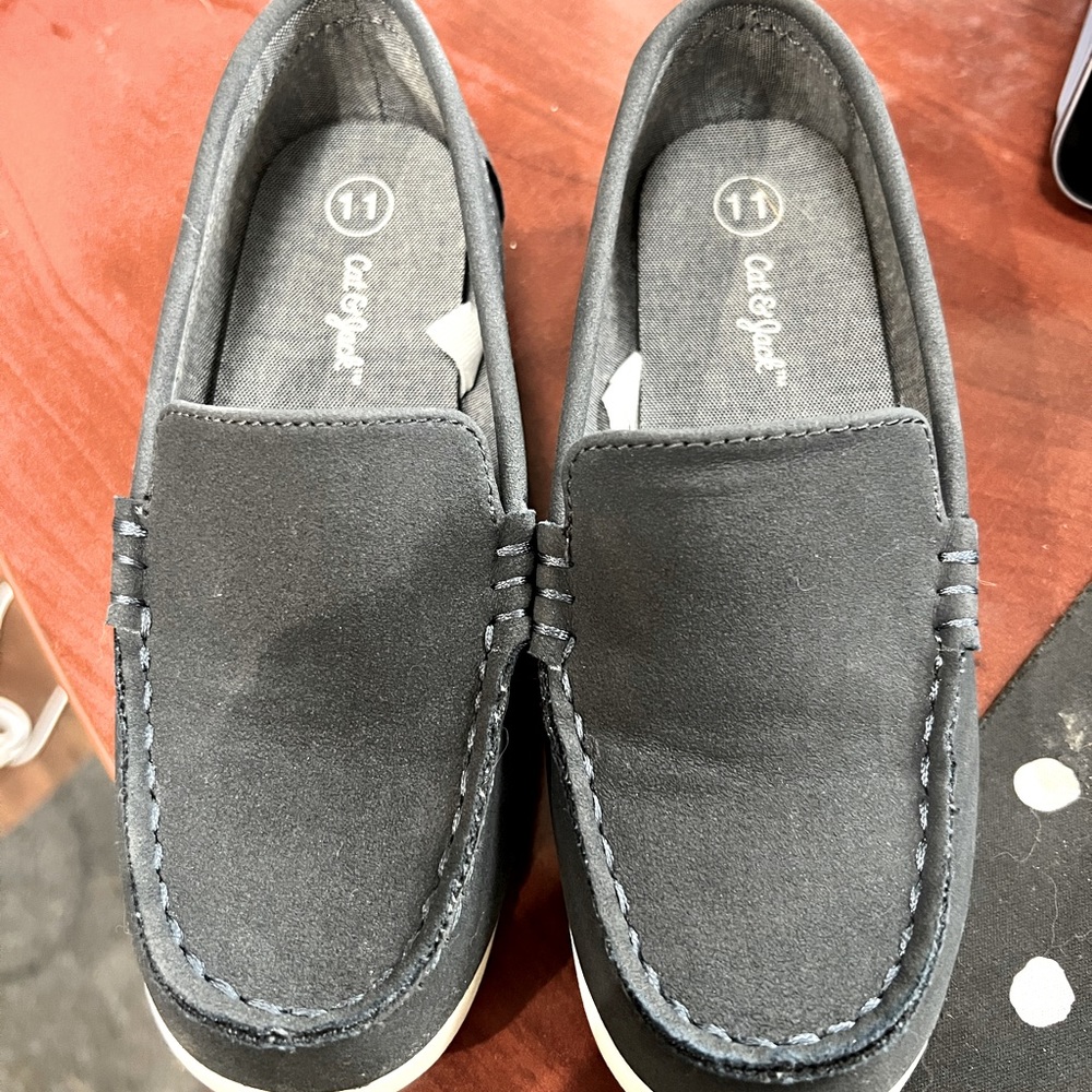 Cat & Jack loafers - blue - size 11